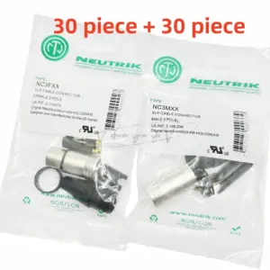 Professional XLR Connector Set with 60 Units