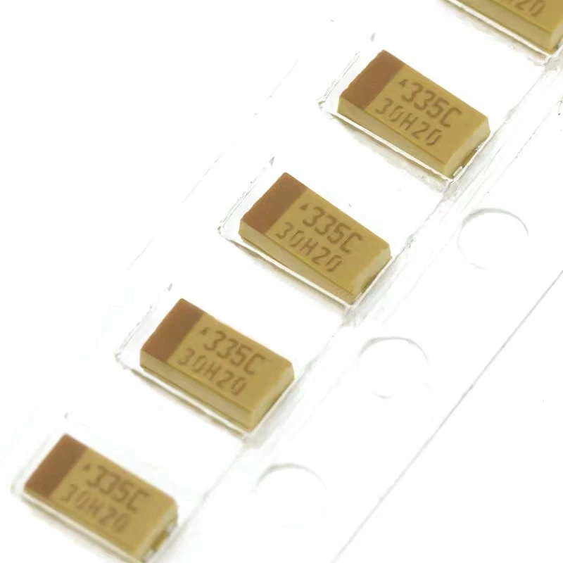 Set of 10 SMD Tantalum Capacitors 1-6.8µF 10-50V 5 Set of 10 SMD Tantalum Capacitors 1-6.8µF 10-50V - Image 5