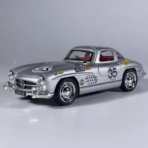 Vintage Silver Mercedes-Benz 300SL Model 19 Sb00000983b9f4dc0a83310e1977e542cN