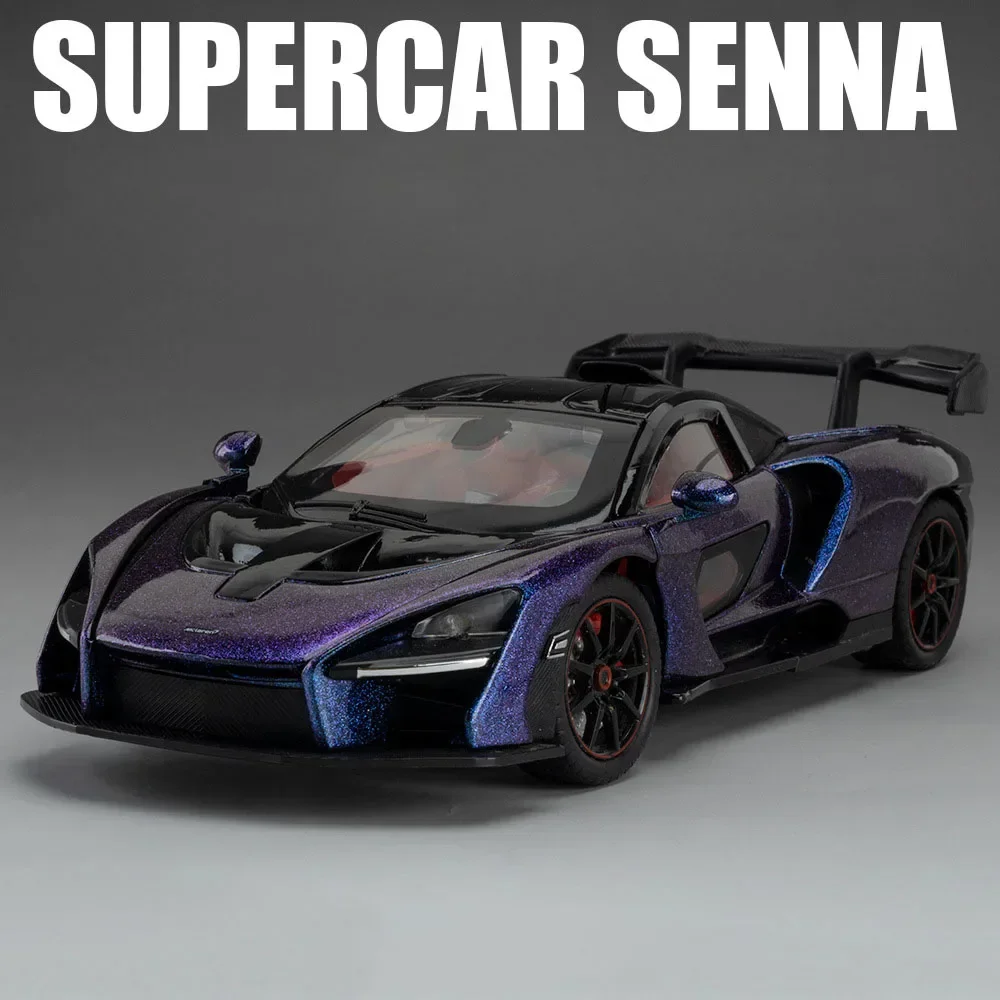 McLaren 720S Senna 1:24 Diecast Model in Multiple Colors 8 McLaren 720S Senna 1:24 Diecast Model in Multiple Colors - Image 8