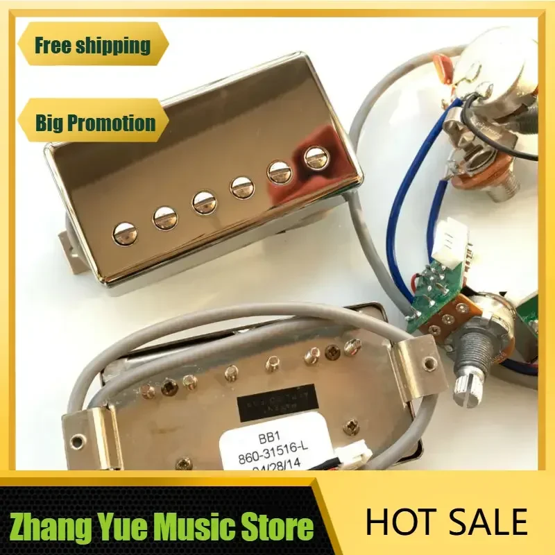 Premium USA-Made Humbucker Pickup Set BB1 BB2 3 Premium USA-Made Humbucker Pickup Set BB1 BB2 - Image 3