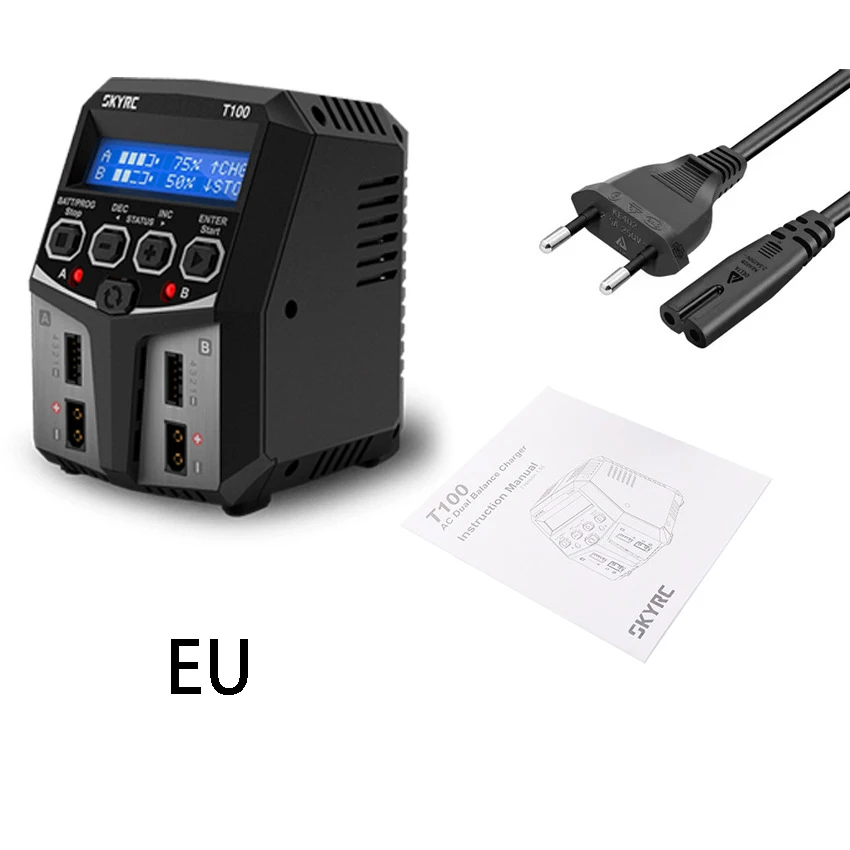 SKYRC T100 Maestro Dual Battery Charger 5 SKYRC T100 Maestro Dual Battery Charger - Image 5