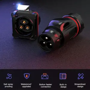 IP68 Waterproof BD24 Circular Connector