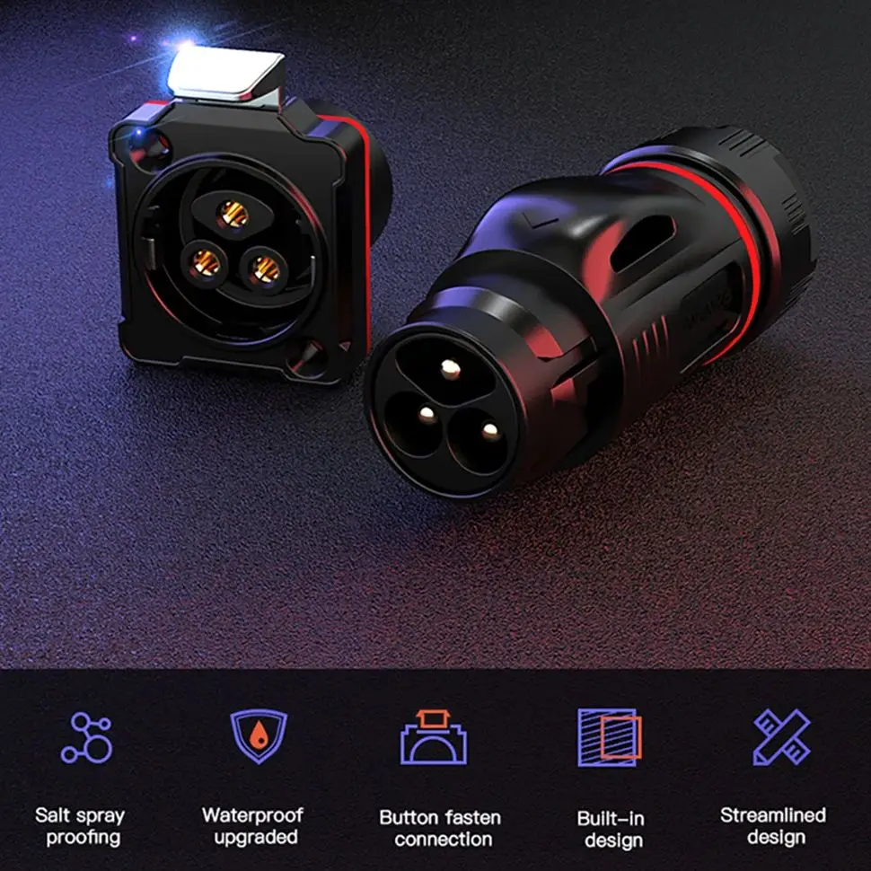 IP68 Waterproof BD24 Circular Connector 1 IP68 Waterproof BD24 Circular Connector