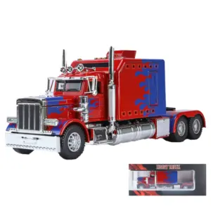 Black 1:24 Scale Peterbilt 389 Diecast Model 17 Sb051f4e233934f129b223a9a5030b8c7M