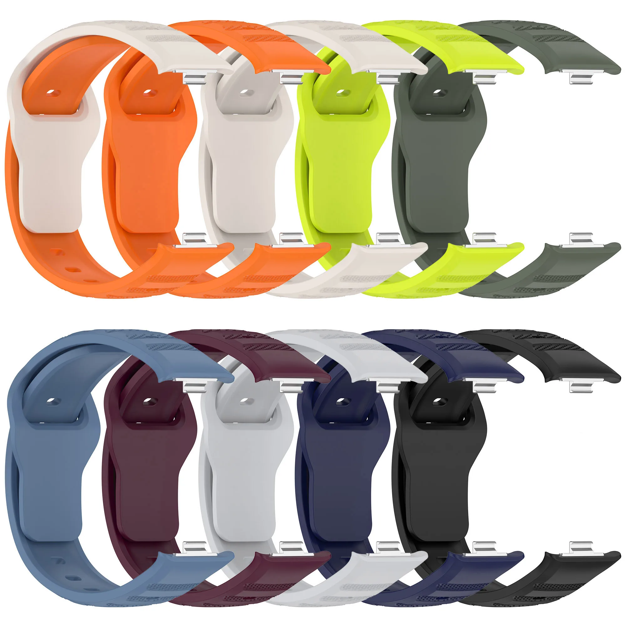Silicone Strap for Redmi Watch 5 & Mi Band 9Pro 6 Silicone Strap for Redmi Watch 5 & Mi Band 9Pro - Image 6