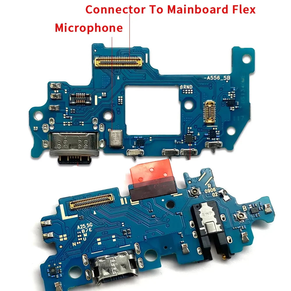 Samsung USB Charging Port Flex Cable Set for A15 1 Samsung USB Charging Port Flex Cable Set for A15