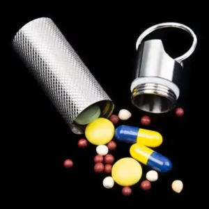 Titanium Alloy Travel Pill Box - Multiple Sizes 13 Sb07ed437e9bf41cdbb15a62d547874d8k