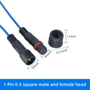 Waterproof Outdoor LED Connector 1-pin IP67 18 Sb0a40261a4a24daca1a6952b01b8c13ca