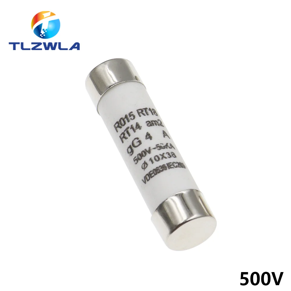 High-Voltage Ceramic Fuse Set 5pcs 10x38mm 7 High-Voltage Ceramic Fuse Set 5pcs 10x38mm - Image 7