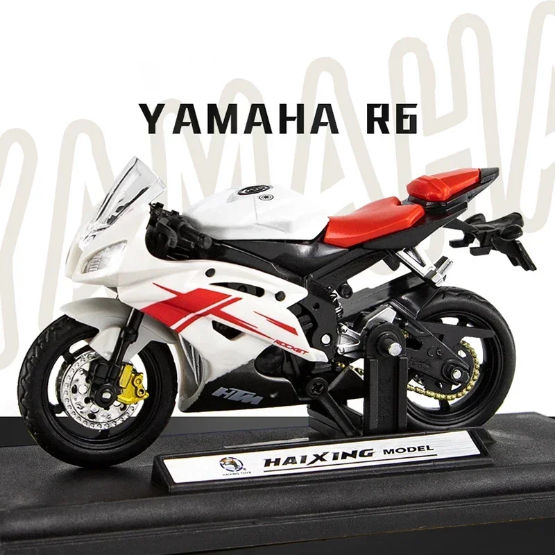 1:18 Scale Yamaha R6 Alloy Motorcycle Model 3 1:18 Scale Yamaha R6 Alloy Motorcycle Model - Image 3