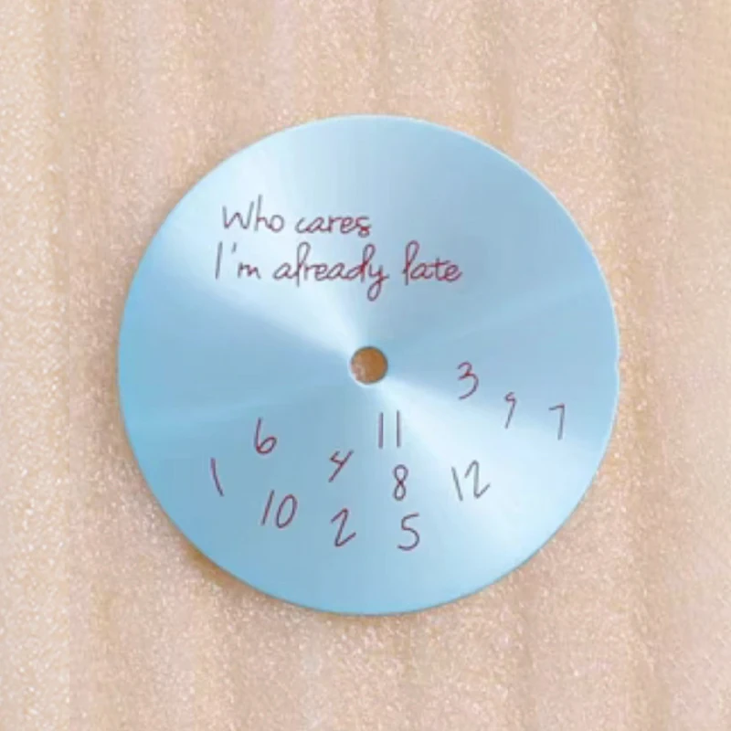 28.5mm Minimalist Watch Dial for Custom Builds 3 28.5mm Minimalist Watch Dial for Custom Builds - Image 3