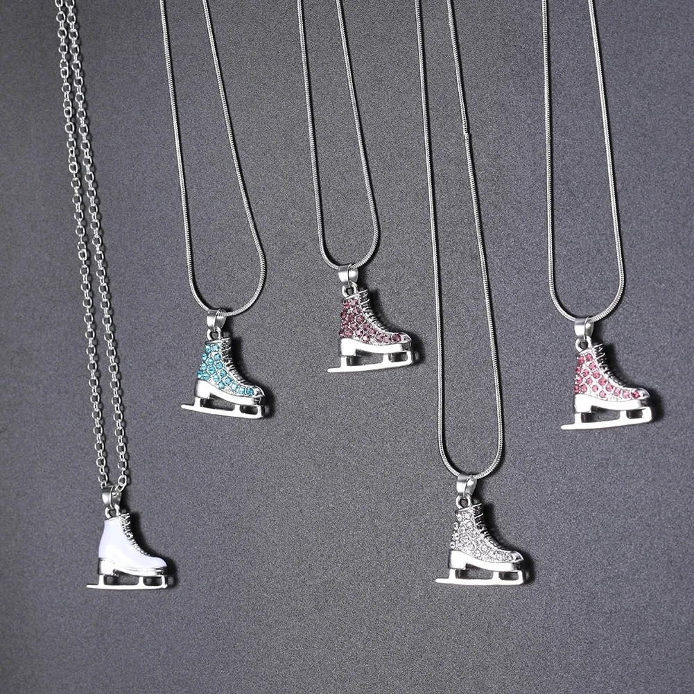 3D Ice Skate Necklace for Women 2 3D Ice Skate Necklace for Women - Image 2