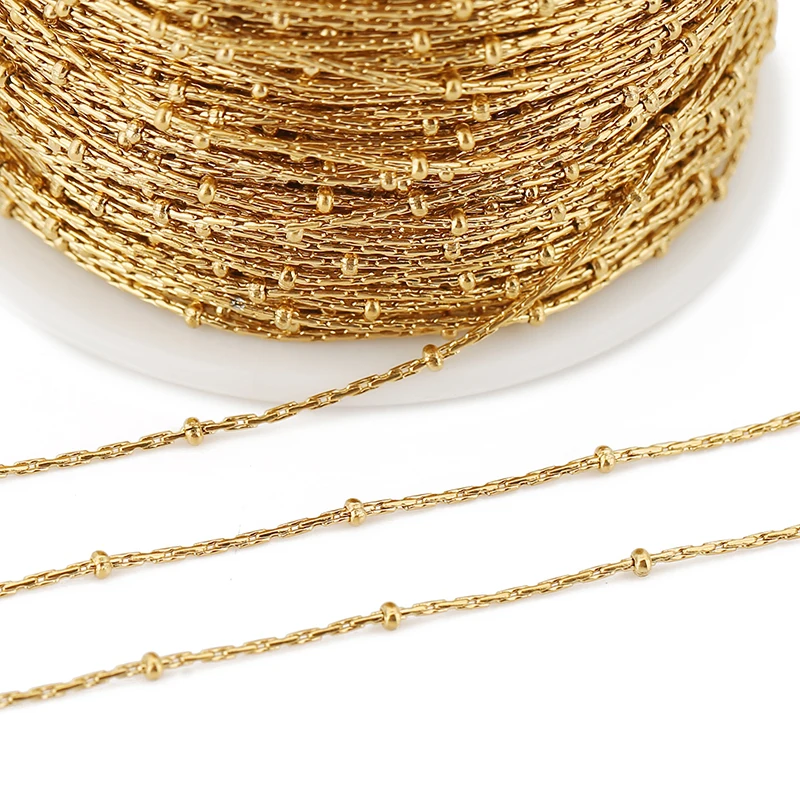 Stainless Steel Gold Snake Chain 2m 3 Stainless Steel Gold Snake Chain 2m - Image 3