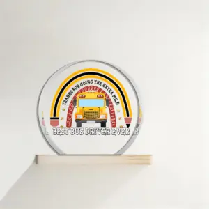 Cheerful Bus Driver Appreciation Plaque 8 Sb112067196e34d62acef3a2f882eb253w