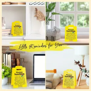 Bright Yellow Appreciation Sign for Desk 11 Sb119a6bbf7284bcd9ae33a9cedd6fd9eG