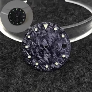 MDNEN 28.5mm Carbon Fiber Sport Dial for Watches 12 Sb13a5df56e0c45baa1a2b9b3d5768b27C