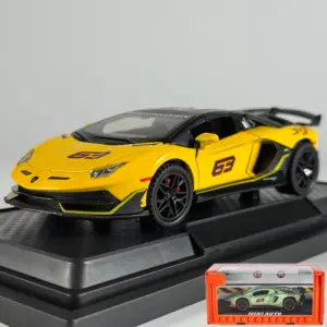 1:32 Scale Aventador SVJ 63 Diecast Model Car 19 Sb13afcdbf2634a4ca5abc4a24efffde7J