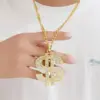 Gold Dollar Necklace for Men