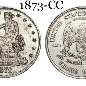 Replica US 1873 Silver Coin Collectible 17 Sb15a9661a7984a2ca709ed02a05829d0W