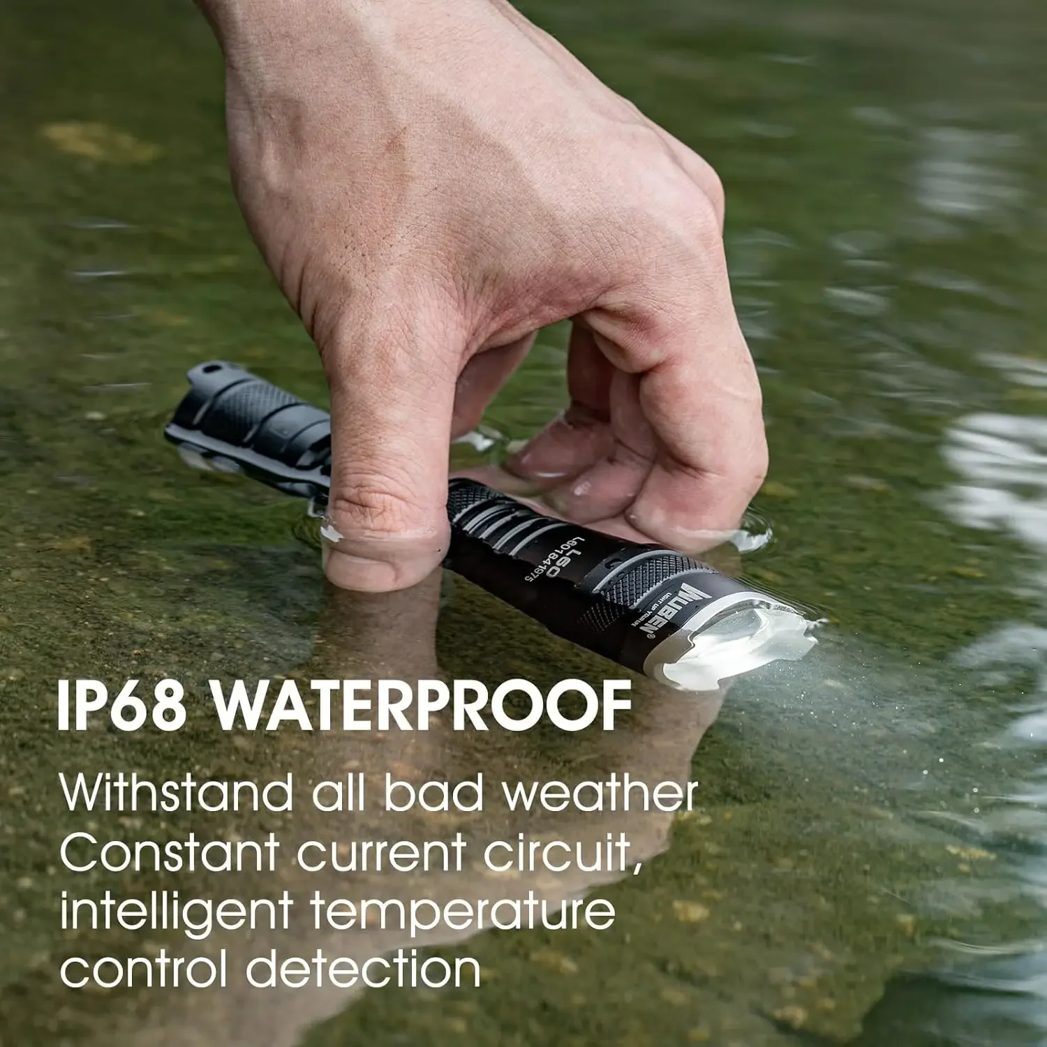 1200 Lumens Rechargeable Tactical Flashlight 6 1200 Lumens Rechargeable Tactical Flashlight - Image 6