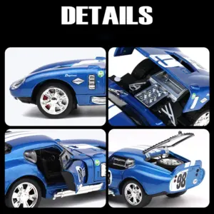 Blue Mustang Shelby Cobra Die-Cast Model 11 Sb1909a3bb0d840308bc00732093bdebfQ