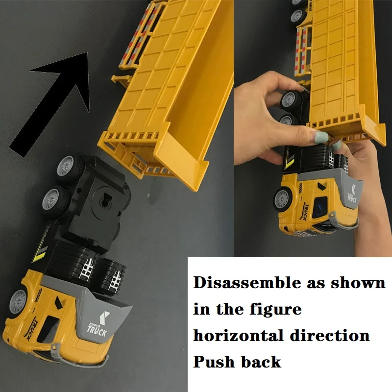 Vibrant Orange RC Construction Truck for Kids 4 Vibrant Orange RC Construction Truck for Kids - Image 4