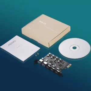 PCIe USB Expansion Card with 5 Ports 12 Sb1c27687b4f24469a36064e4d6fddd00p