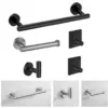 Modern Stainless Steel Bathroom Hardware Set