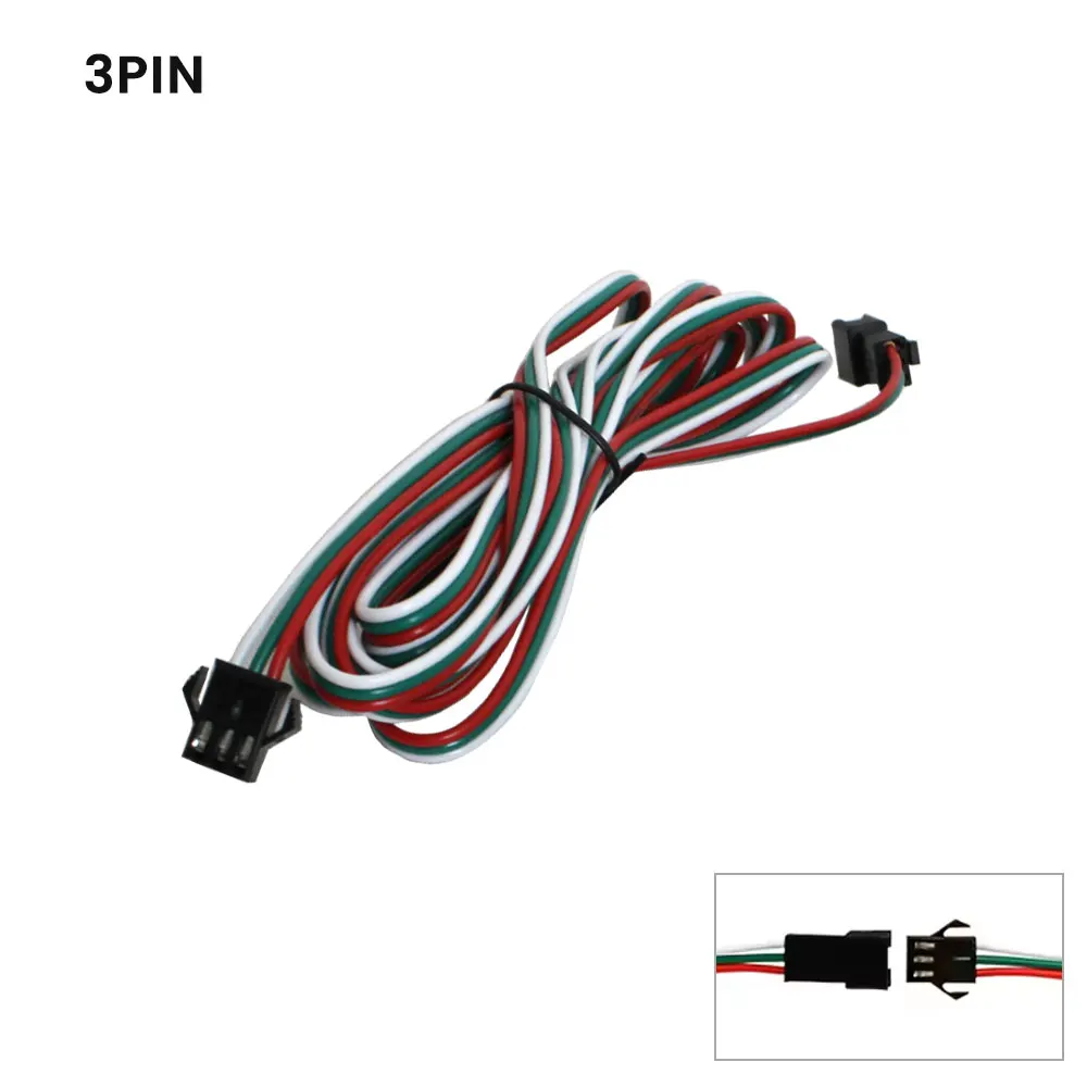 RGB LED Strip Extension Cable 0.5m-2m 4 RGB LED Strip Extension Cable 0.5m-2m - Image 4