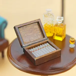 Miniature Resin Cigar Case with Tiny Cigars 15 Sb1d7de8e5f584b21828ec3c7f178b707r