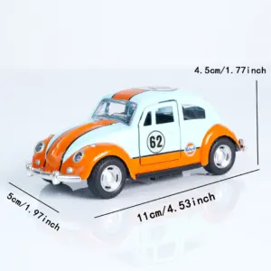 Vintage 1:36 Scale Beetle Die-Cast Model Car 12 Sb1d8d0bbf2694920bb6412adfea8d365M