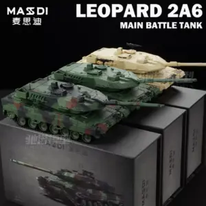 1/64 Scale Leopard 2A6 Military Tank Model