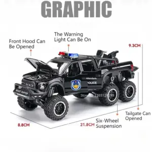 Rugged Police Off-Road Diecast Model 11 Sb1fc439c4c2341339e8cf2600bfe0b32E