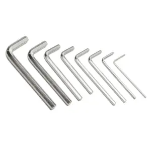 Set of 10 Silver Guitar Hex Wrenches 9 Sb205a600d9ed42c0b6d256981d03c2a8J