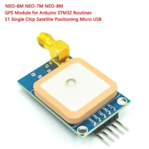 High-Precision GPS Module with Ceramic Antenna