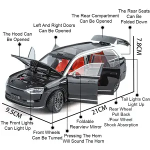 1/24 SERES AITO M9 Diecast Model Car 9 Sb216b91706c94db9ab6c5272b5bce934d