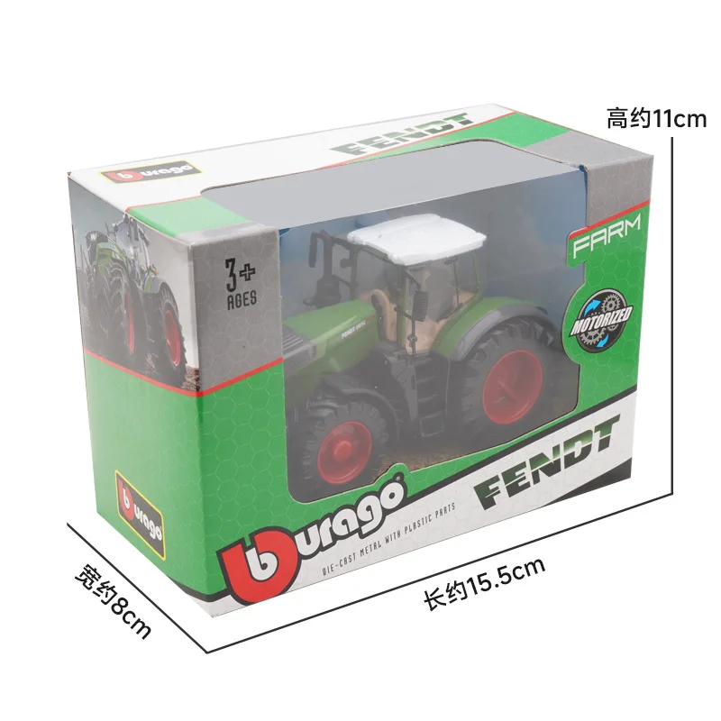 Green Farm Tractor Diecast Model for Collectors 4 Green Farm Tractor Diecast Model for Collectors - Image 4