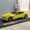 Vibrant Yellow BMW CSL 3.0 1:18 Scale Model