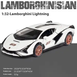 Green Lamborghini SIAN 1:32 Diecast Model 18 Sb233b35ffc3347dcbbaa7d4da27be2f5S