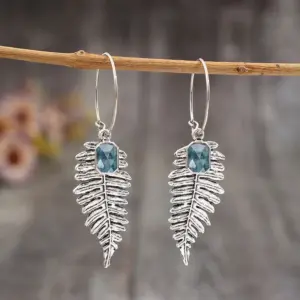 Vintage Boho Layered Leaf Earrings for Women 4 Sb2399c0e4ab546888bc53394c108f707i