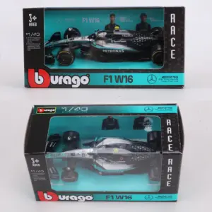 Mercedes AMG F1 W16 1:43 Scale Die-Cast Model 12 Sb23a3f8155b643698ed3cacf9d73b571y