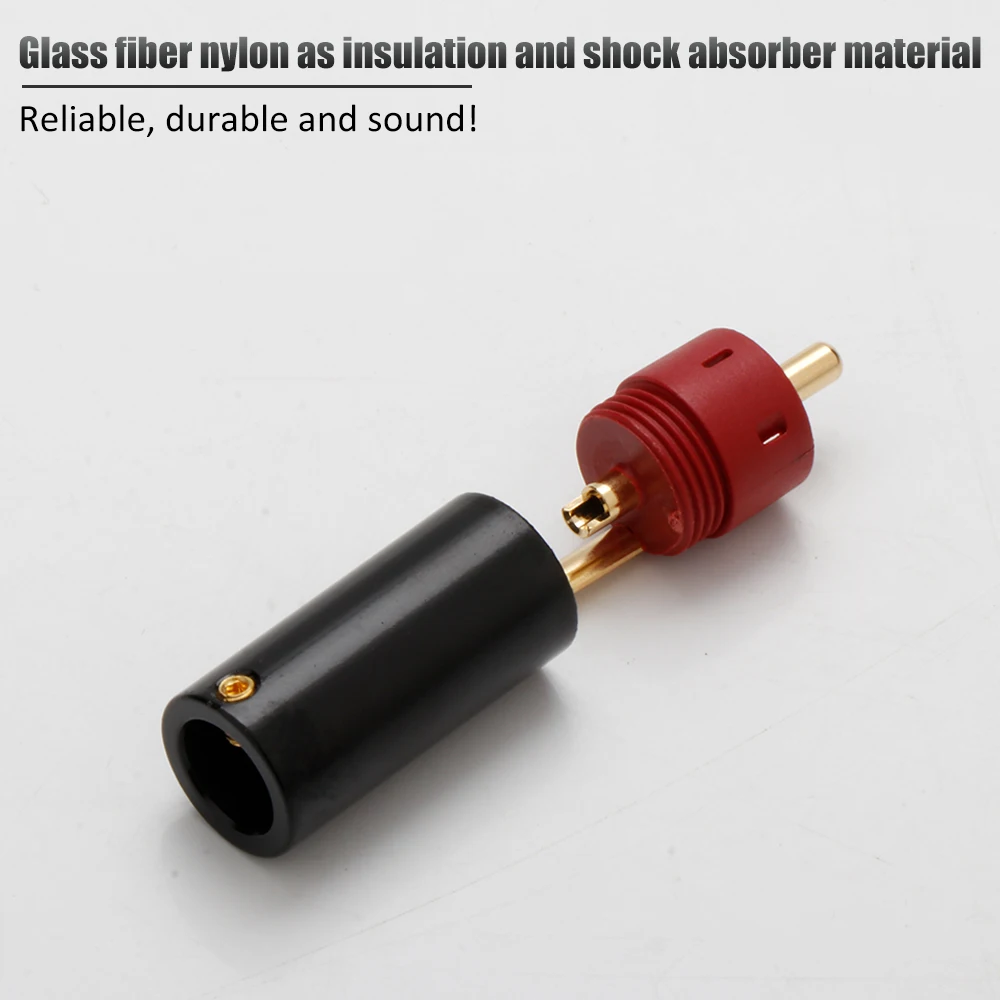 Premium RCA Plugs Set for Audio and Video 5 Premium RCA Plugs Set for Audio and Video - Image 5