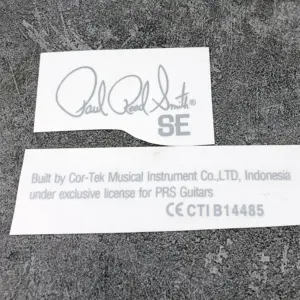 PRS SE Guitar Decal for Peghead 3 Sb2540b5dac9649e2a8b872717946a258j