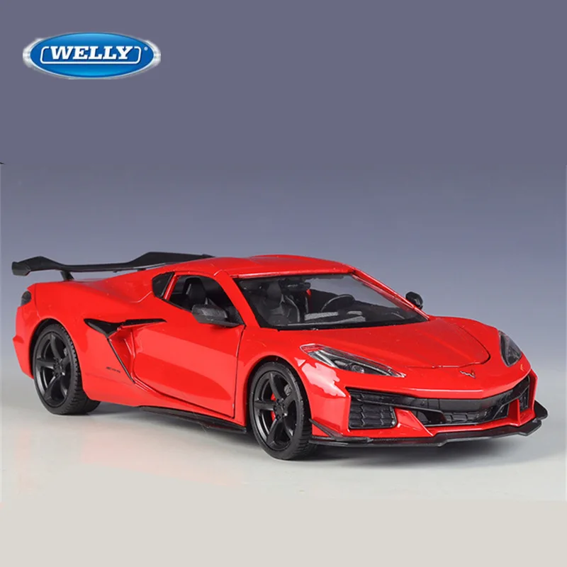 Diecast Chevrolet Corvette Z06 2023 Model 3 Diecast Chevrolet Corvette Z06 2023 Model - Image 3