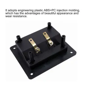 Speaker Junction Box 92x80x33.5 mm, ABS & Metal 9 Sb26bb9042cbf434d9631d75c6082c59eq