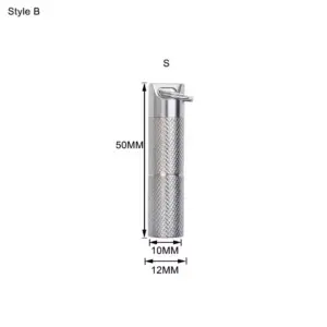 Titanium Alloy Travel Pill Box - Multiple Sizes 19 Sb28768fd5b1849f4b7a9d3c4ef9f4dbfG