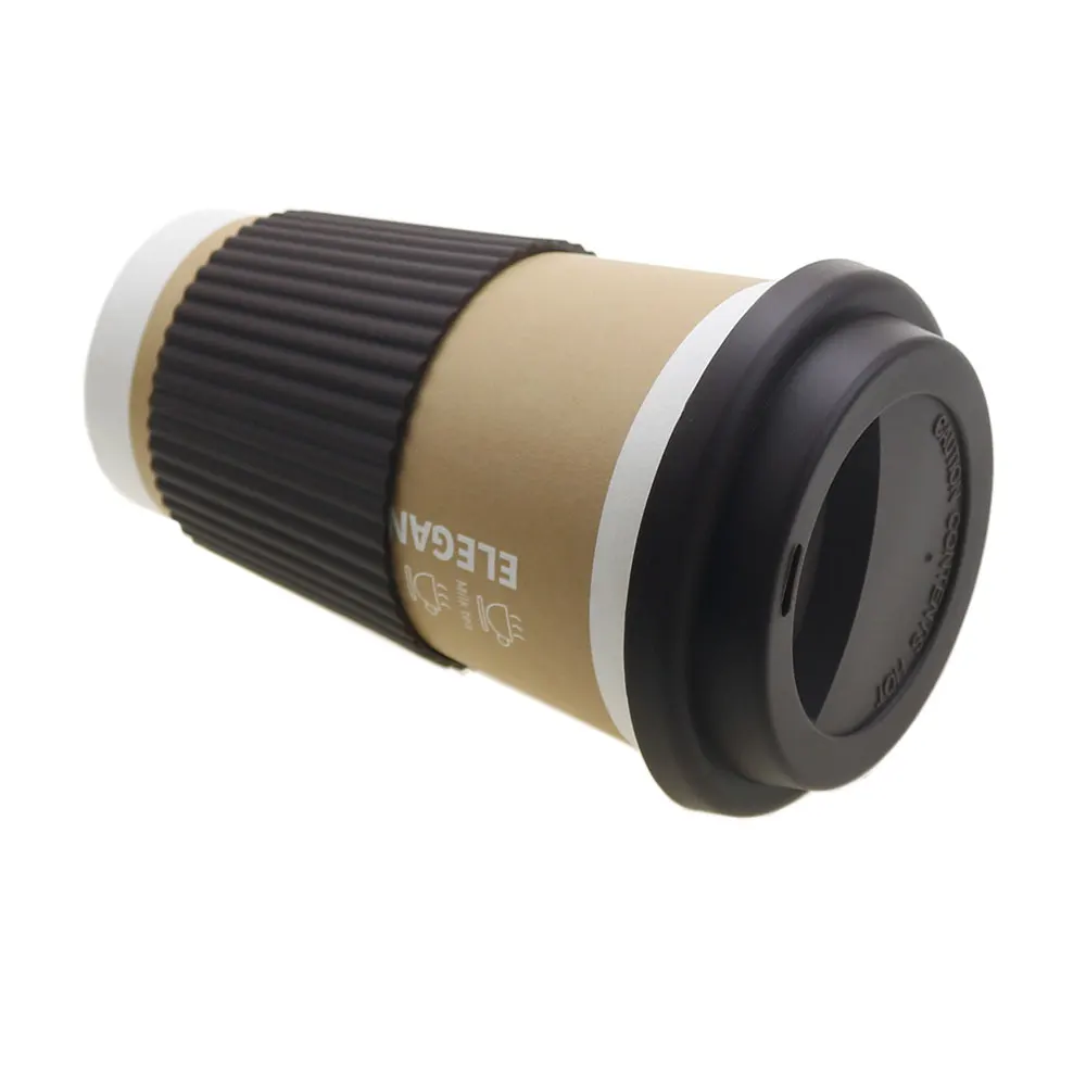 Silicone Cup Sleeve and Lid Set for 8.5-9 cm Cups 4 Silicone Cup Sleeve and Lid Set for 8.5-9 cm Cups - Image 4