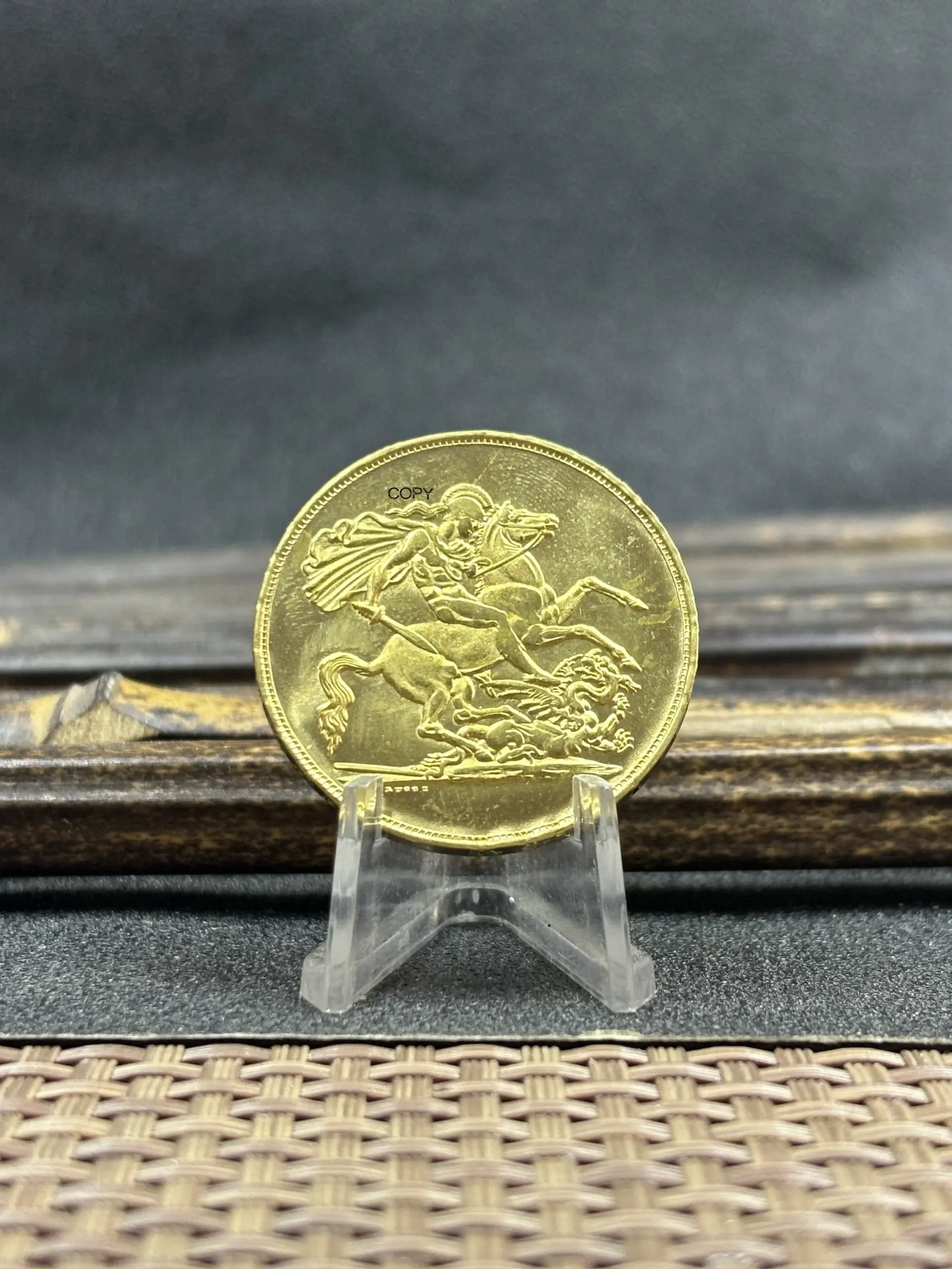 Antique George III Replica Coin 1820 4 Antique George III Replica Coin 1820 - Image 4