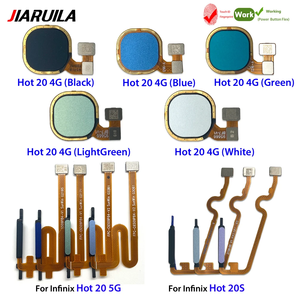 Infinix Hot 20 Series Flex Cable with Touch ID 4 Infinix Hot 20 Series Flex Cable with Touch ID - Image 4